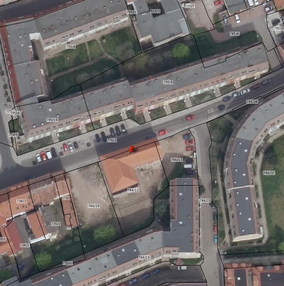 Gotha, Augustinerstraße 15 Lageplan